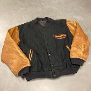 vintage thor racing varsity jacket